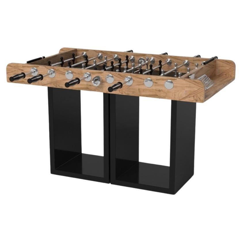 Elevate Customs Ambrosia Foosball Table/Solid Curly Maple Wood in 5'-Made in USA For Sale