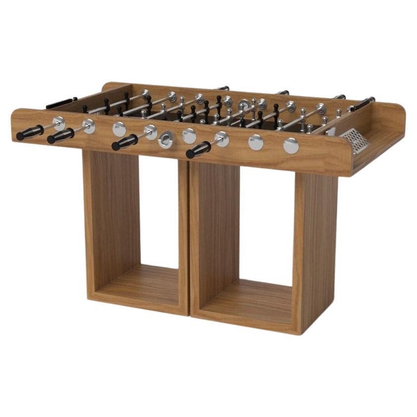 Elevate Customs Ambrosia Foosball Tables / Solid Teak Wood in 5' - Made in USA