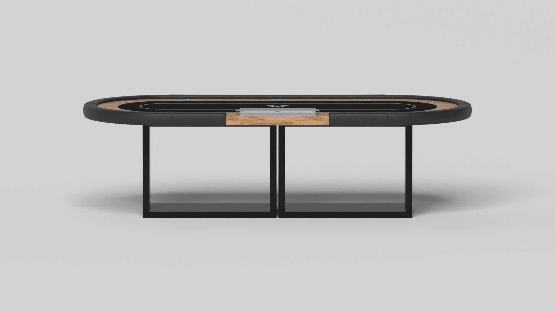 Americano Tavoli da poker Ambrosia di Elevate Customs / Legno massiccio di acero riccio in 8'8