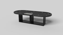 Elevate Customs Ambrosia Poker Tables / Solid Pantone Black Color in 8'8" - USA