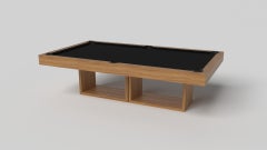 Elevate Customs Ambrosia Pool Table / Solid Teak Wood in 8.5' - Made in USA