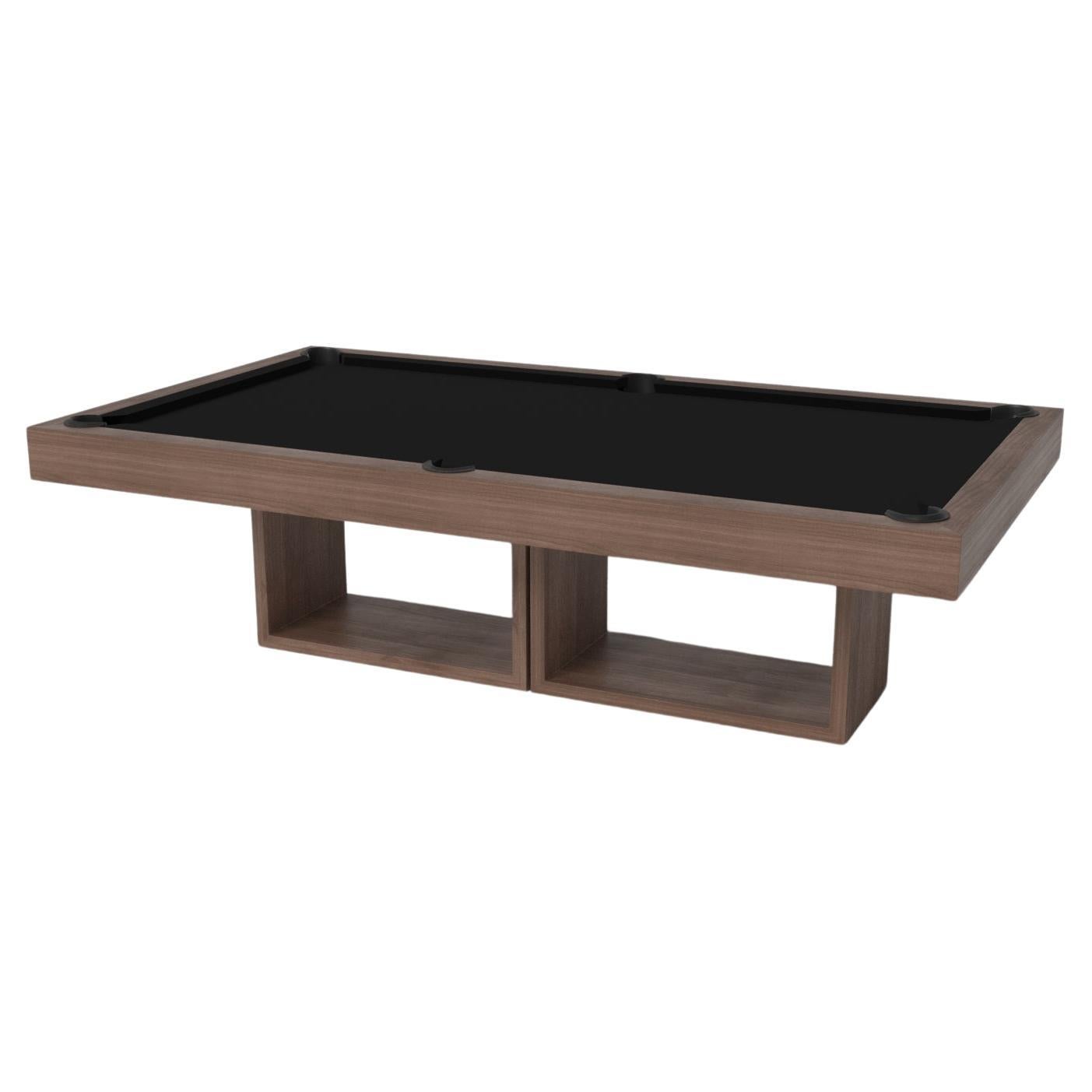 Elevate Customs Ambrosia Pool Table / Solid Walnut Wood in 9' - Made in USA en vente