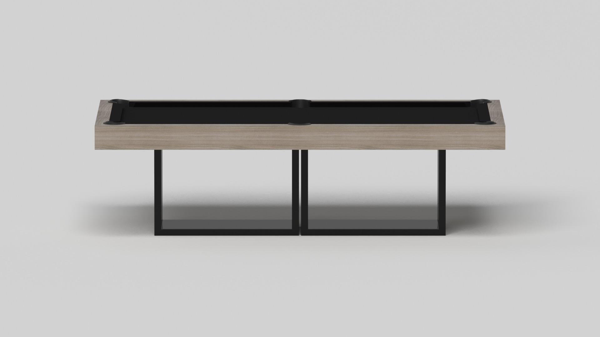 Américain Elevate Customs Ambrosia Pool Table / Solid White Oak Wood in 8.5' - Made in USA en vente