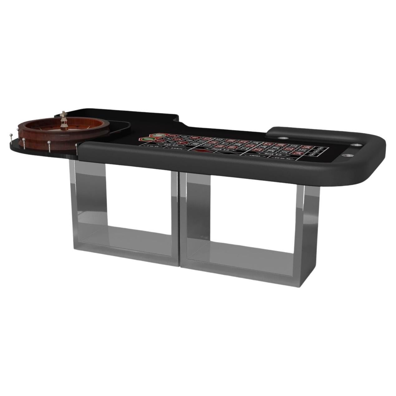 Elevate Customs Ambrosia Roulette Table/Stainless Steel Sheet Metal in 8'2" -USA For Sale