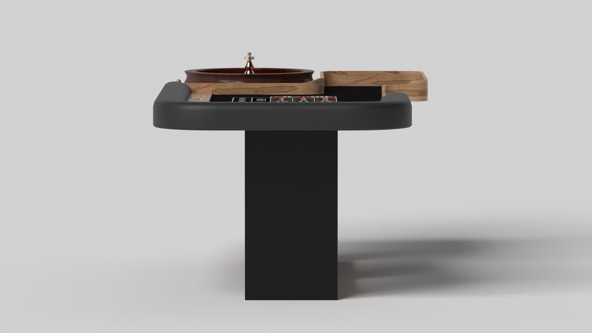 Minimalist Elevate Customs Ambrosia Roulette Tables /Solid Curly Maple Wood in 8'2