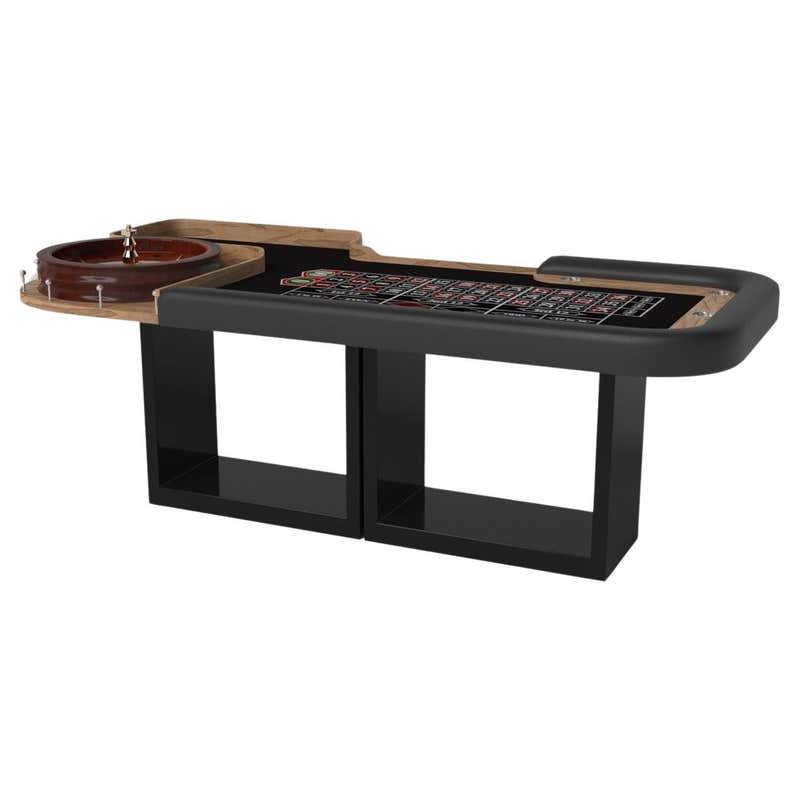 Elevate Customs Ambrosia Roulette Tables / Solid Teak Wood in 8'2 ...