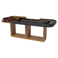 Elevate Customs Ambrosia Roulette Tables / Solid Teak Wood in 8'2" - Made in USA