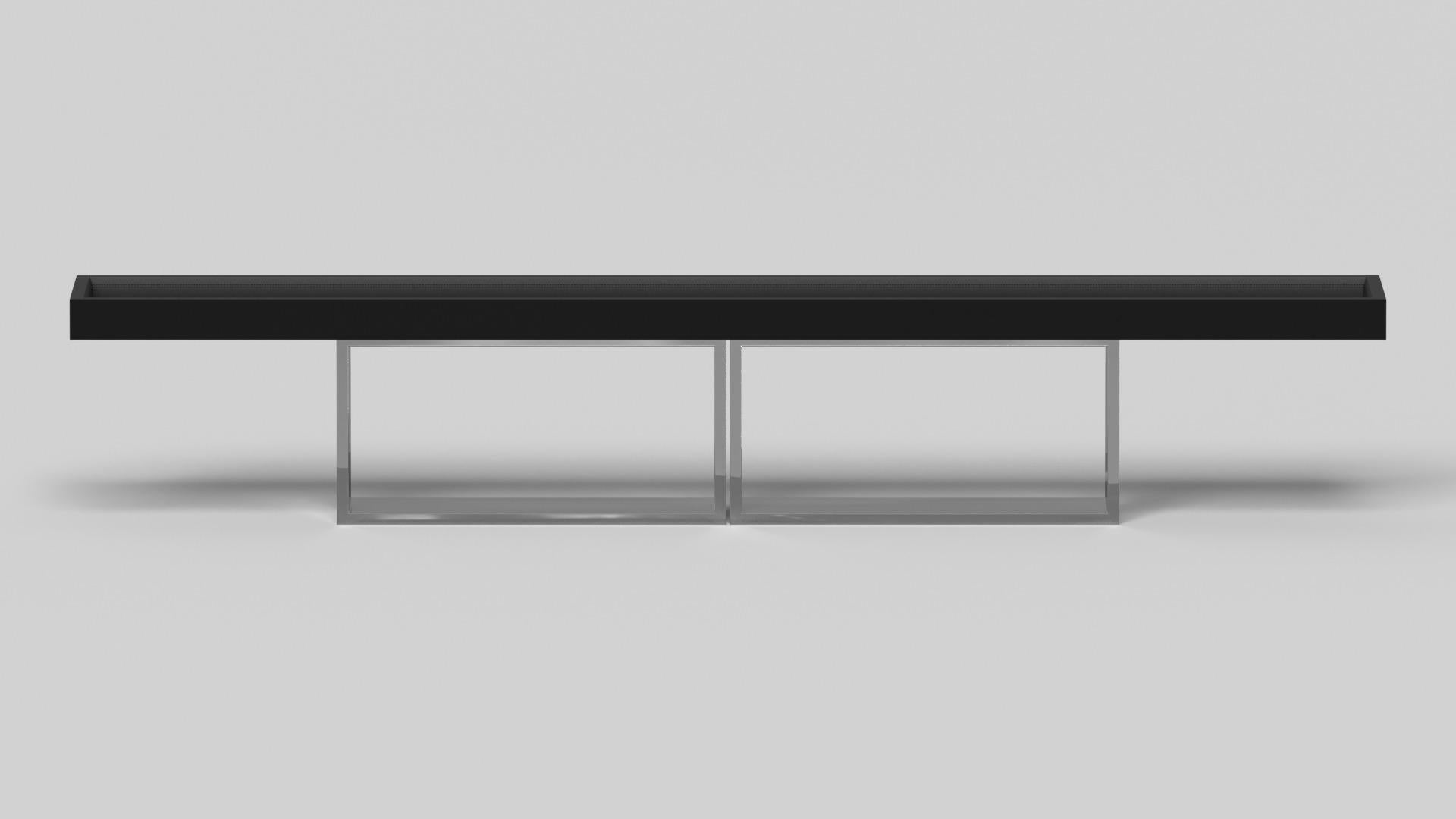 Americano Elevate Customs Ambrosia Shuffleboard / Lamiera d'acciaio inossidabile in 9' - USA in vendita