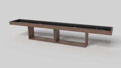 Elevate Customs Ambrosia Shuffleboard Tables / Solid Walnut Wood in 14' - USA