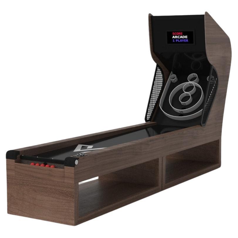 Elevate Customs Ambrosia Skeeball Tables / Solid Walnut Wood in - Made in USA