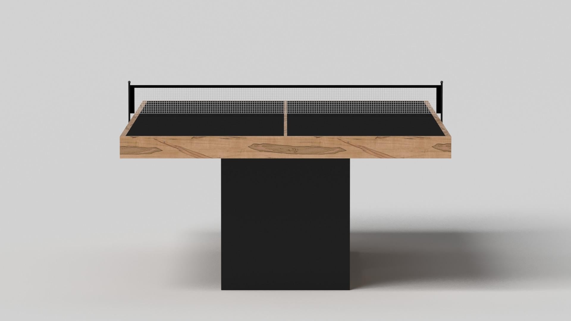 Minimalismo Tavolo da tennis Elevate Customs Ambrosia / Legno massiccio di acero riccio da 9' - Made in USA in vendita