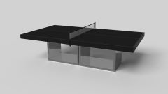 Elevate Customs Ambrosia Tennis Table / Stainless Steel Metal in 9' -Made in USA