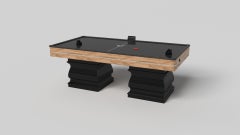 Elevate Customs Baluster Air Hockey Tables / Solid Curly Maple Wood  in 7' - USA