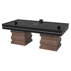 Elevate Customs Baluster Air Hockey Tables /Solid Walnut Wood in 7' -Made in USA