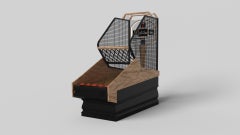 Elevate Customs Baluster Basketball Tables /Solid Curly Maple Wood in 8'3" - USA