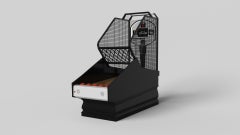 Elevate Customs Baluster Basketball Tables / Solid Pantone Black in 8'3" - USA