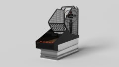 Mesas de baloncesto con balaustres Elevate Customs / Acero inoxidable Metal en 8'3" - EE.UU.