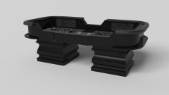 Elevate Customs Baluster Craps Tables / Solid Pantone Black Color in 9'9" - USA
