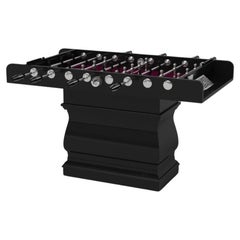 Elevate Customs Baluster Foosball Tables /Solid Pantone Black in 5' -Made in USA