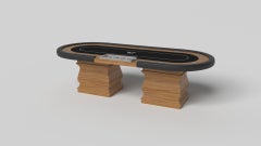 Elevate Customs Baluster Poker Tables / Solid Teak Wood in 8'8" - Made in USA