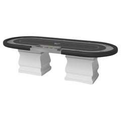 Elevate Customs tables Baluster poker tables / tôle en acier inoxydable en 8'8" -USA