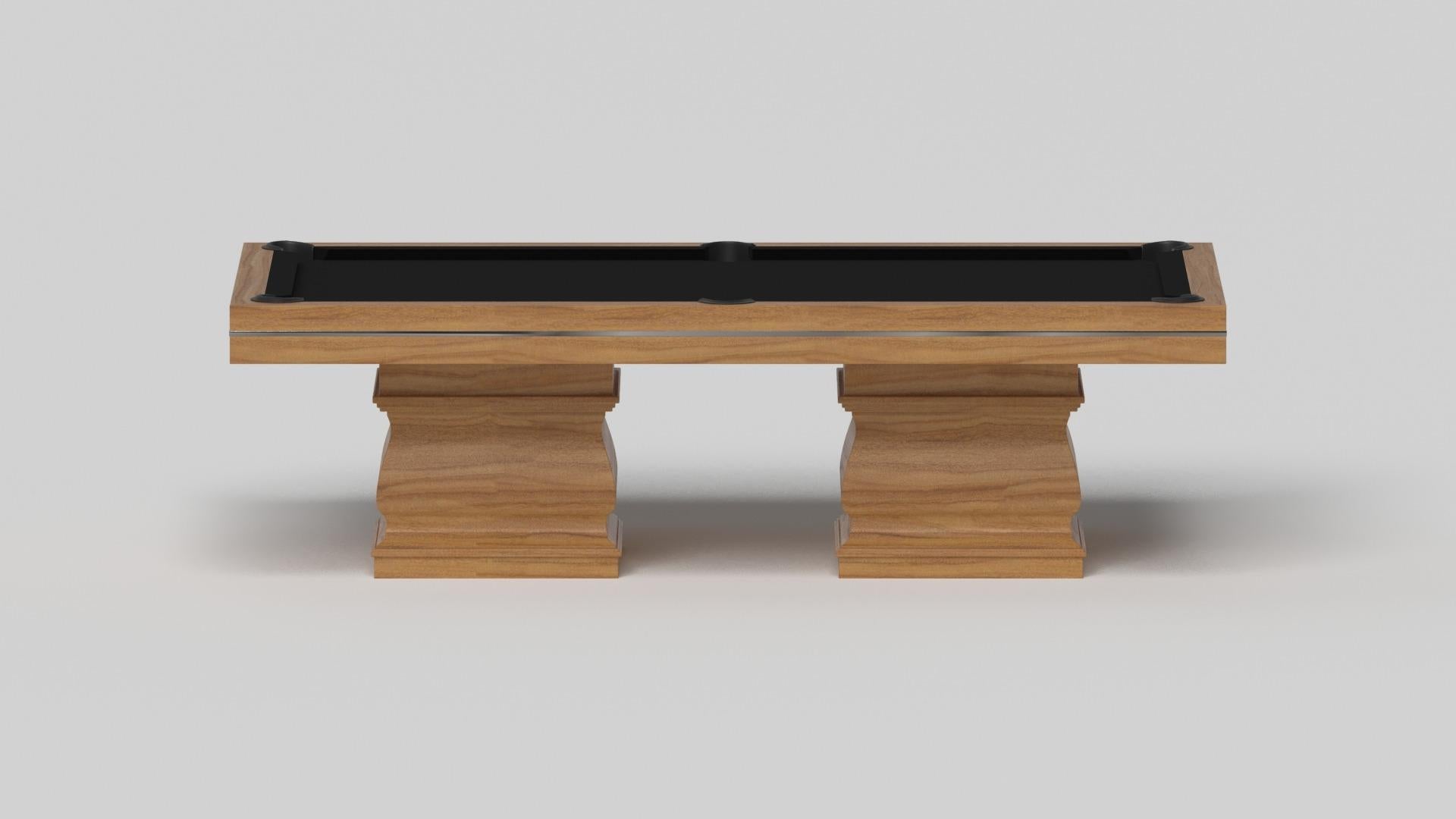 Américain Elevate Customs Baluster Pool Table / Solid Teak Wood in 8.5' - Made in USA en vente