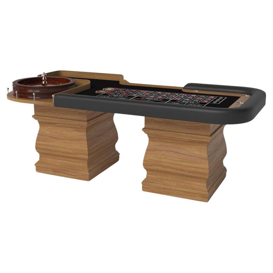 Elevate Customs Maze Roulette Tables / Solid Teak Wood in 8'2