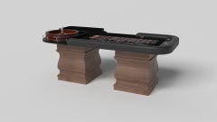 Elevate Customs Baluster Roulette Tables /Solid Walnut Wood in 8'2" -Made in USA