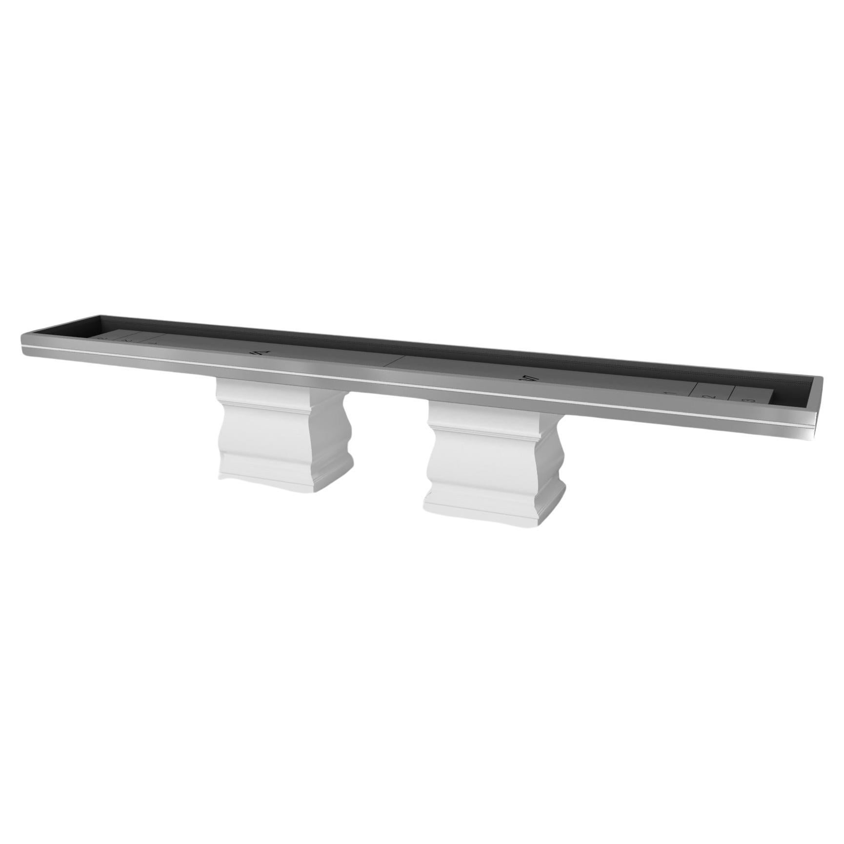 Elevate Customs Baluster Shuffleboard / Stainless Steel Sheet Metal in 9' - USA For Sale