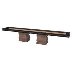 Elevate Customs Baluster Shuffleboard Tables / Solid Walnut Wood in 12' - USA
