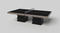 Elevate Customs Baluster Tennis Table / Solid White Oak Wood in 9' - Made in USA