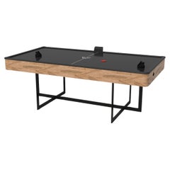 Elevate Customs Beso Air Hockey Tables/Solid Curly Maple Wood in 7' -Made in USA