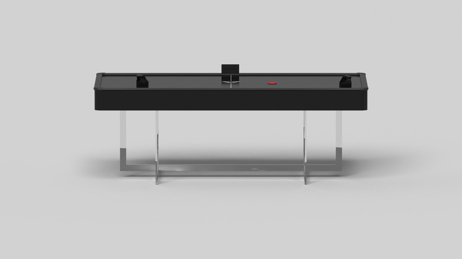 Américain Elevate Customs Beso Air Hockey Tables / Solid Pantone Black in 7' - Made in USA en vente