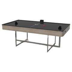 Elevate Customs Beso Air Hockey Tables / Solid White Oak Wood in 7' -Made in USA