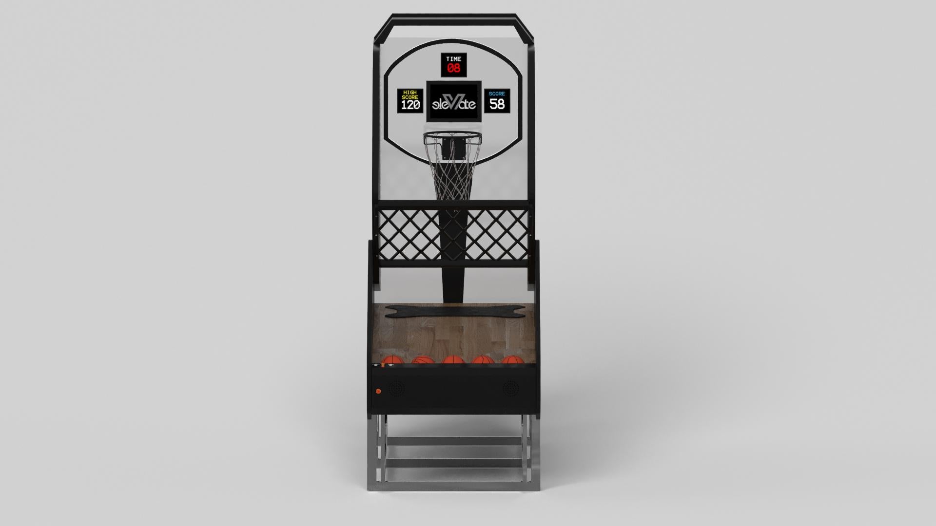 Modern Elevate Customs Beso Basketball Tables / Stainless Steel Sheet in 8'3