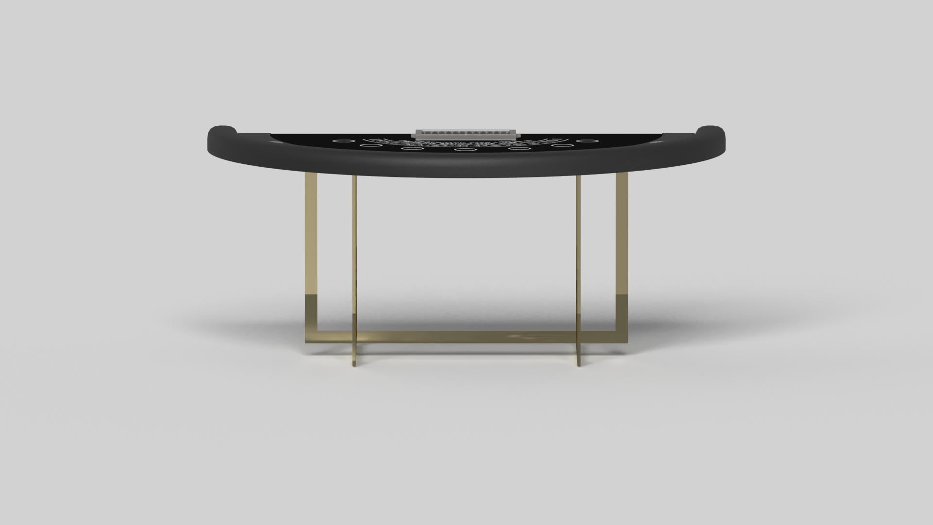 Americano Elevate Customs Beso Black Jack / Ottone Lamiera d'acciaio inossidabile in 7'4