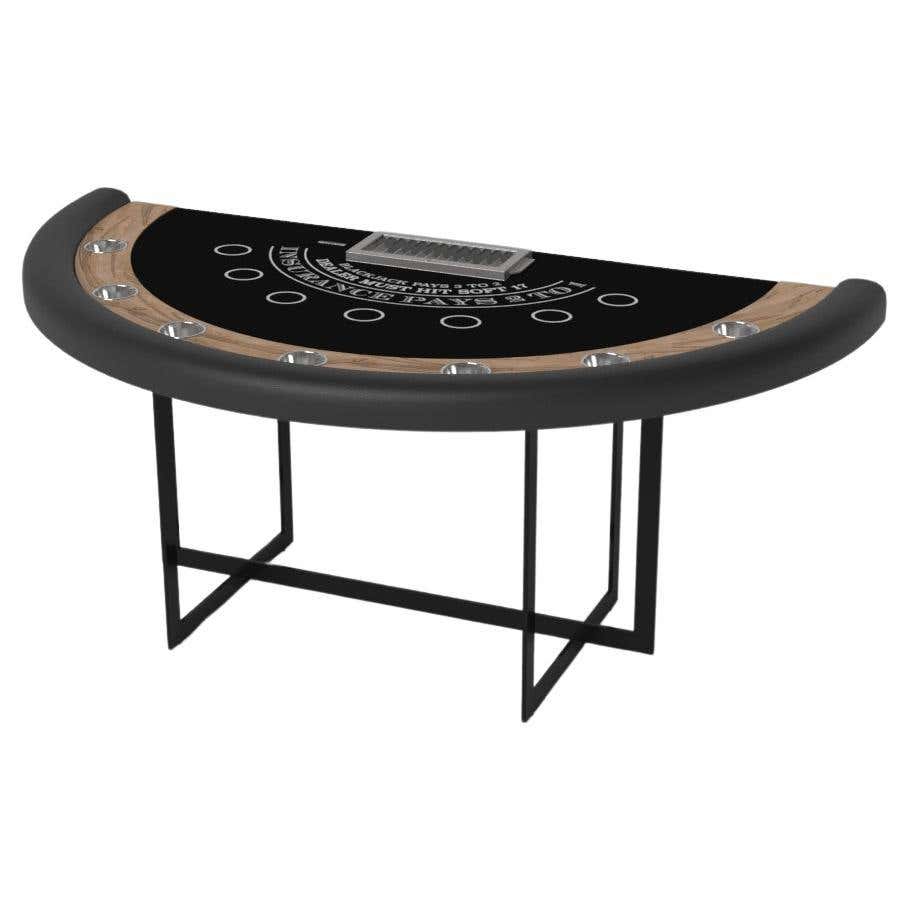 Jack Rable Elevate Customs Enzo Black Jack Tables / Solid Curly Maple Wood in 7'4 ...