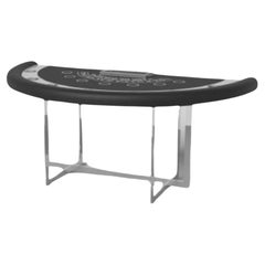 Elevate Customs Beso Black Jack Tables / Solid Pantone White Color in 7'4" - USA