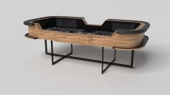 Elevate Customs Beso Craps Tische / Massive Curly Maple Holz in 9'9" - Made in USA