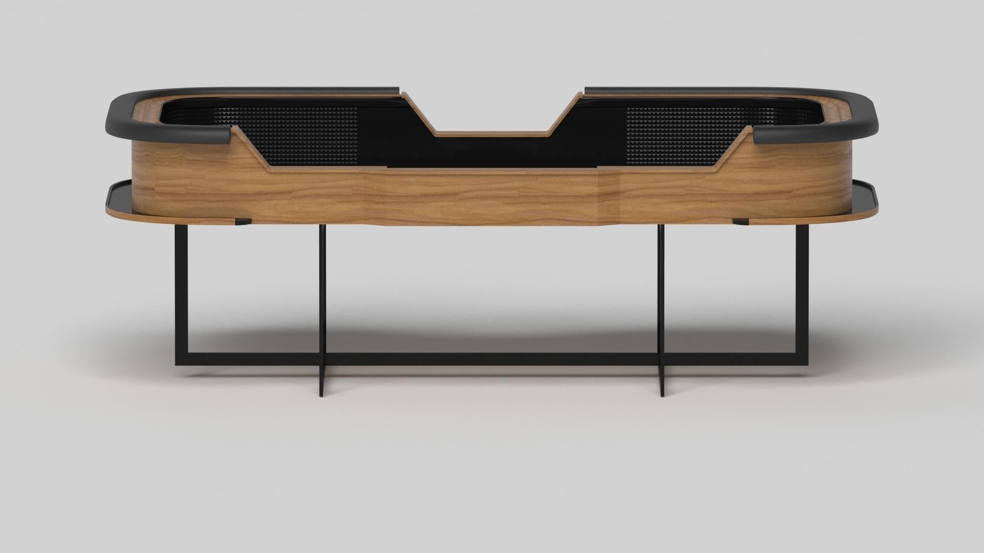 American Elevate Customs Beso Craps Tables / Solid Teak Wood in 9'9