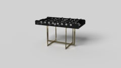 Elevate Customs Beso Foosball Table/Brass StainlessSteel Metal in 5'-Made in USA