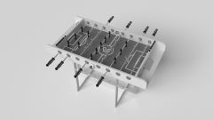 Tavoli da biliardino Elevate Customs Beso/Solido colore bianco pantone da 5' - Made in USA