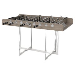 Elevate Customs Beso Foosball Tables / Bois de chêne blanc massif en 5' - Fabriqué aux États-Unis