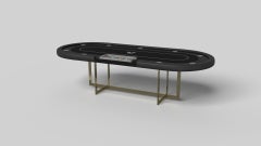Elevate Customs Beso Poker Tables/Brass Stainless Steel Sheet Metal in 8'8" -USA