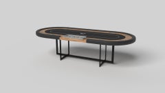 Elevate Customs Beso Poker Tables / Solid Curly Maple Wood in 8'8" - Made in USA