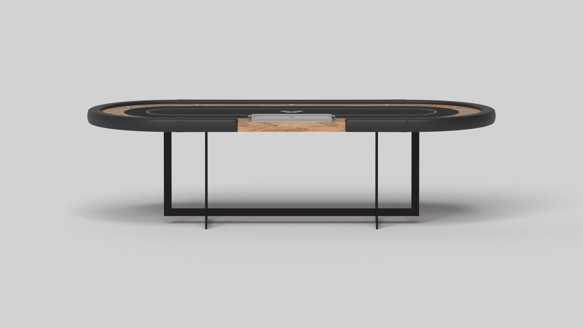 Americano Tavoli da poker Beso di Elevate Customs / Legno massiccio di acero riccio in 8'8