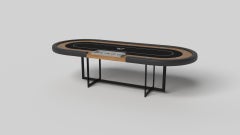 Elevate Customs Beso Poker Tables / Solid Teak Wood in 8'8" - Made in USA