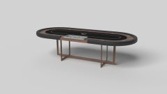 Tavoli da poker Beso di Elevate Customs / Legno massiccio di noce in 8'8" - Made in USA
