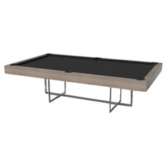 Elevate Customs Beso Pool Table / Solid White Oak Wood in 8.5' - Made in USA