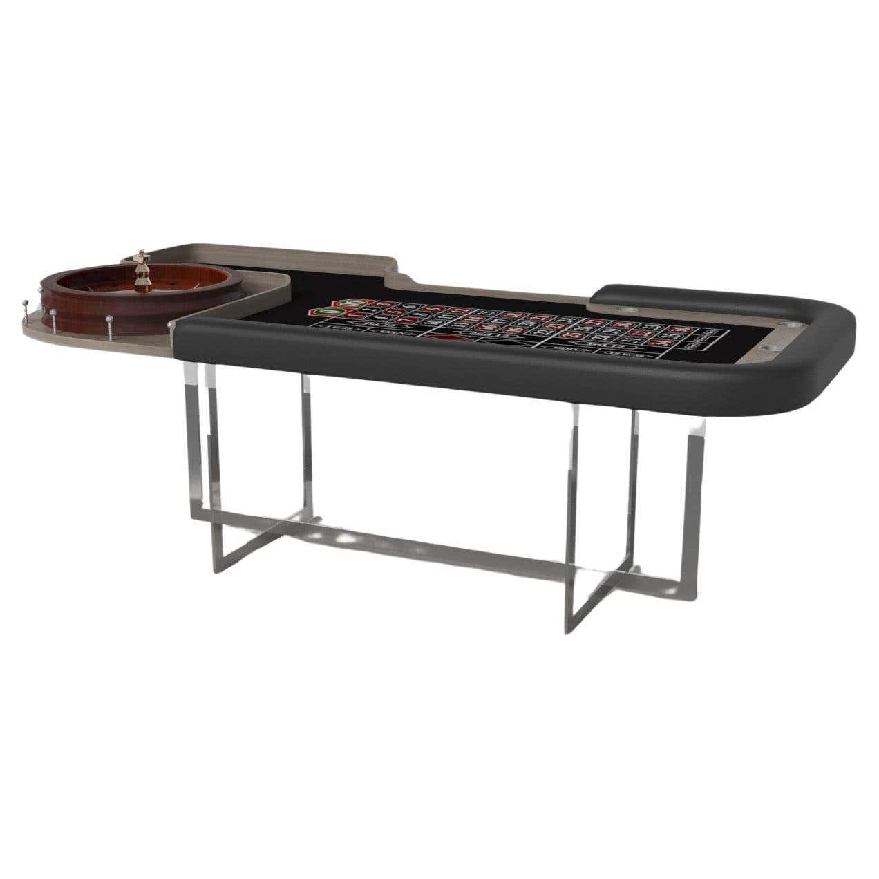 Floating Roulette Table Elevate Customs Beso Roulette Tables / Solid White Oak Wood in 8'2 ...